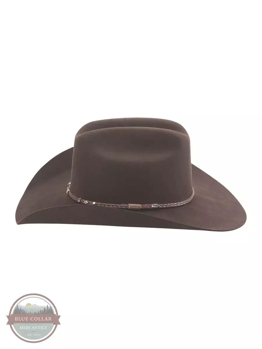 0805 Gholson 4X Premium Wool Western Hat