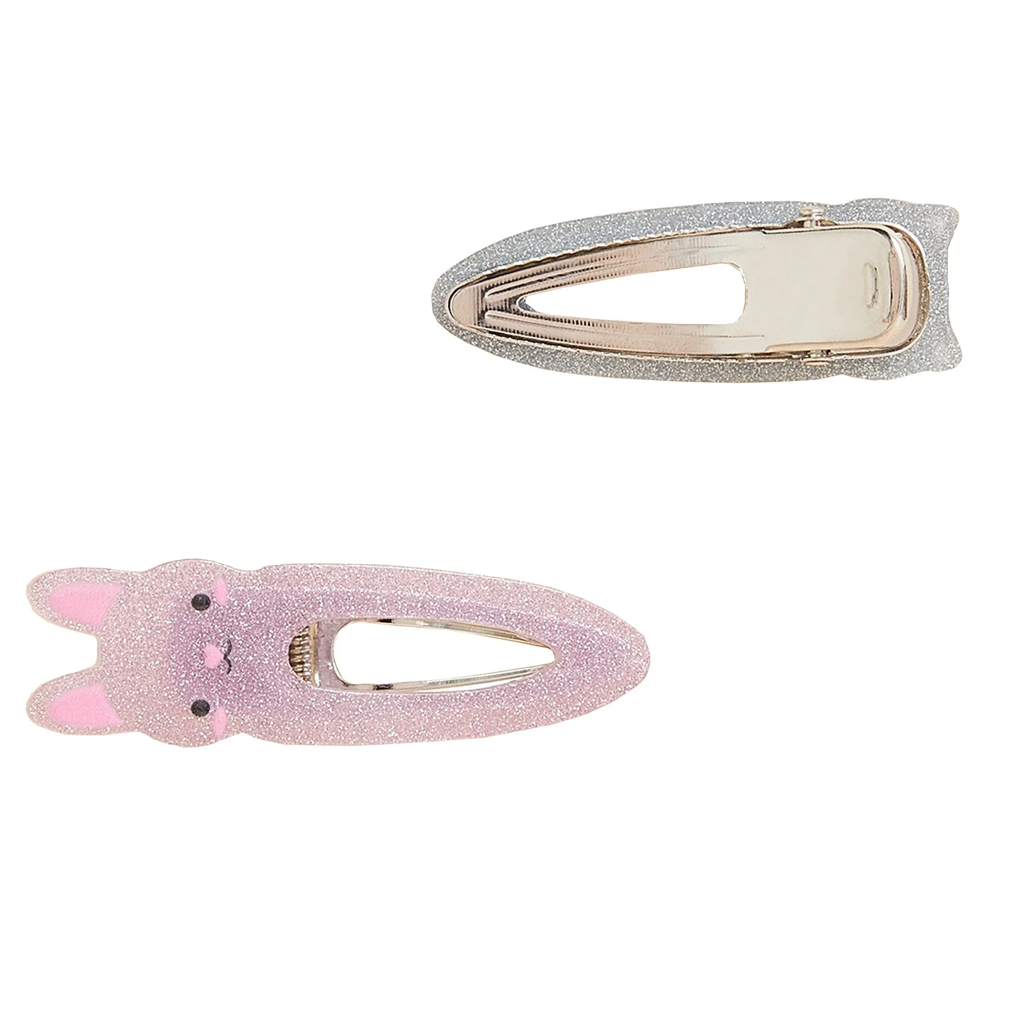 Accessorize London Girl's Resin Animal Hair Slides Set of 2