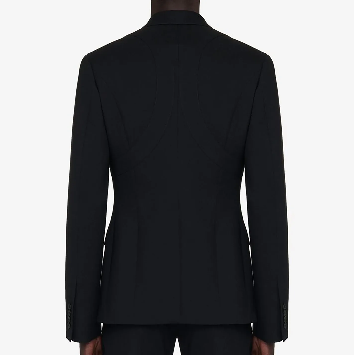 Alexander McQueen Harness Single Breasted Jacket