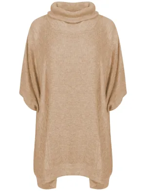 Amara Reya Camilla camel poncho