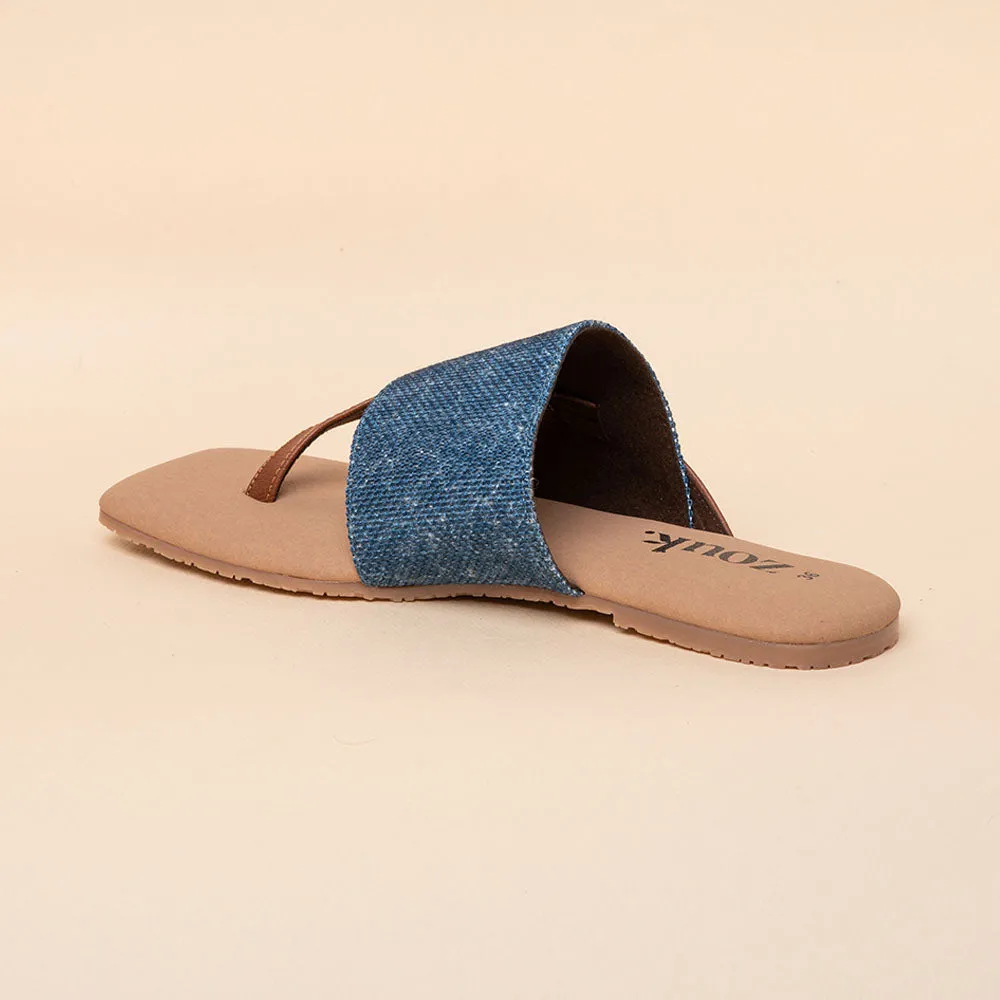 Andaman Marine Side Toe Flats