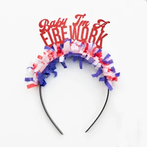 Baby I'm a Firework Headband