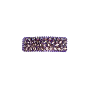 Bari Lynn Crystal Snap Clip - Lavender