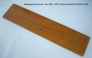 Boston Whaler Mahogany Bow Hatch - Fits Classic 13' 1958 - 1976