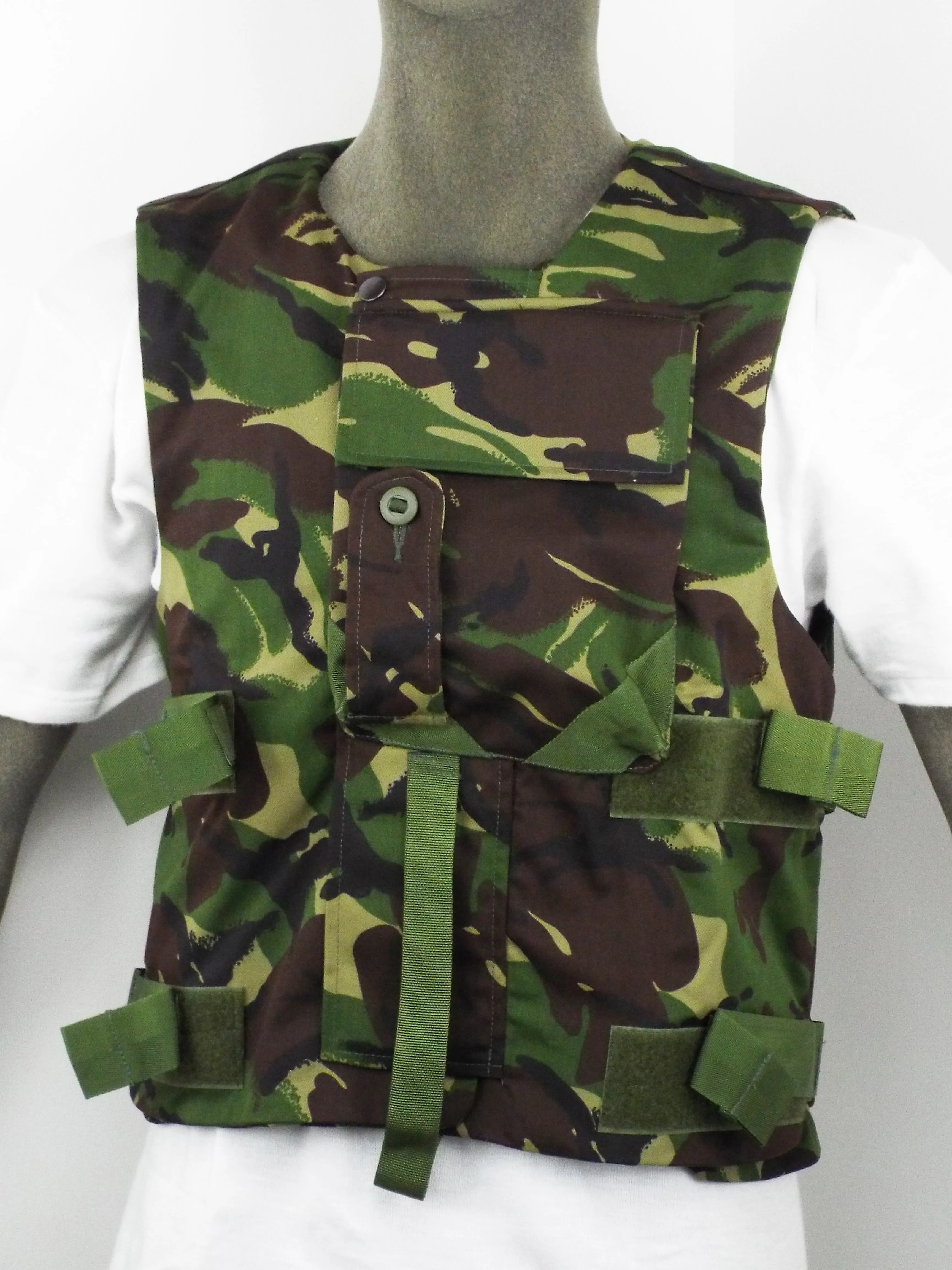 British DPM Woodland Camo Flak Vest/Body Armour cover - Genuine British Army