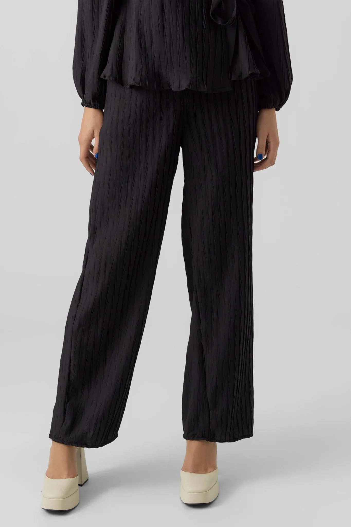 Carrie Wide Pants - Black