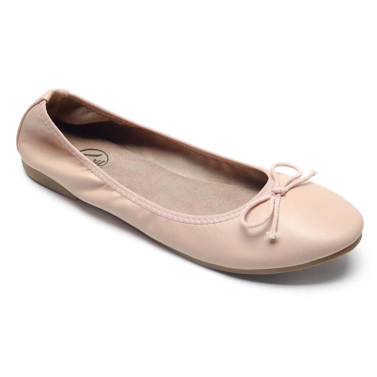 Casual Slip on Bow Foldable Ballet Flats