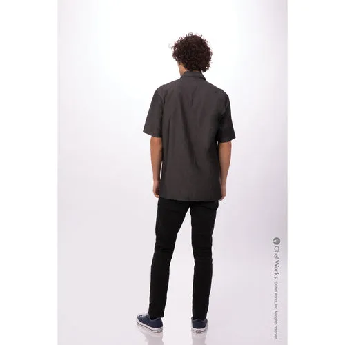 Chef Works SKS002BLK4XL Cook's Shirt