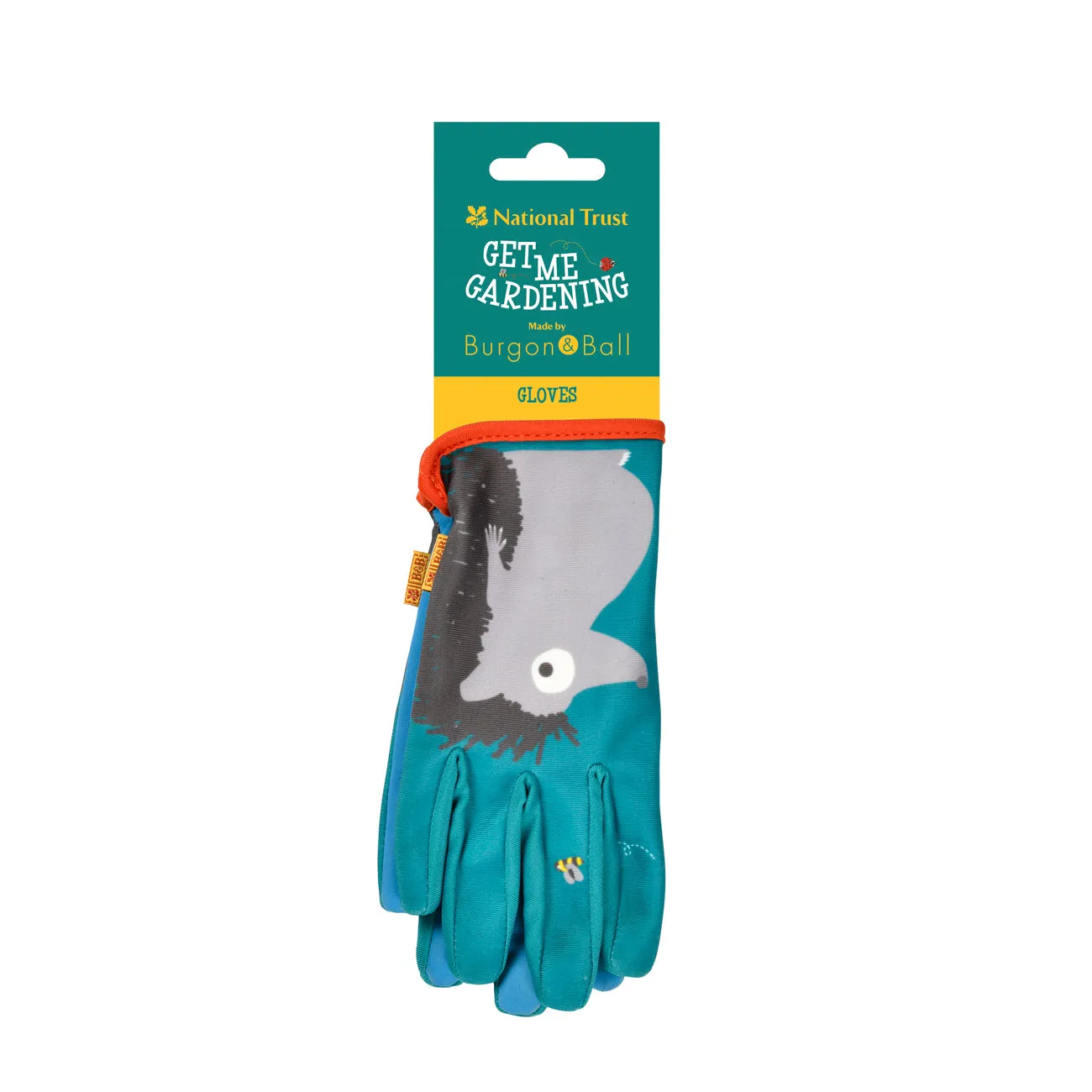 Children's Hedgehog Gardening Gloves - National Trust