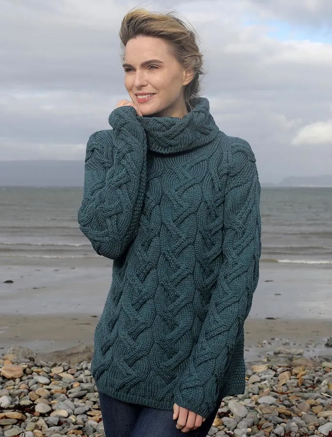 Chunky Knit Super Soft Merino Wool - Irish Sea