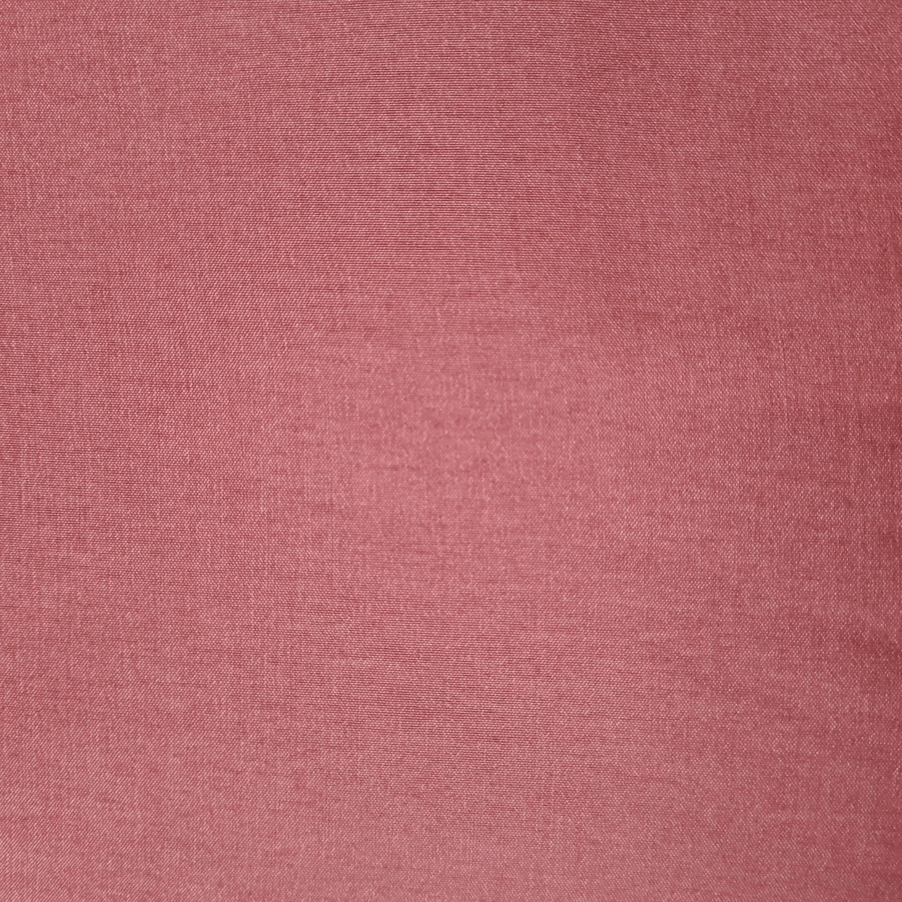 Coral Pink Solid Russian Silk Fabric 17923