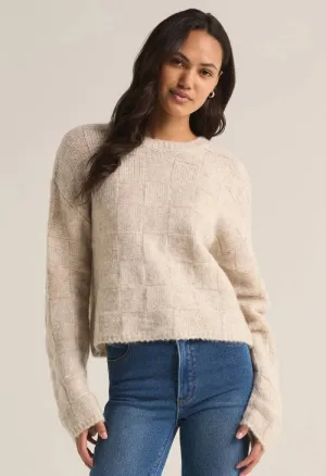 Delilah Check Sweater