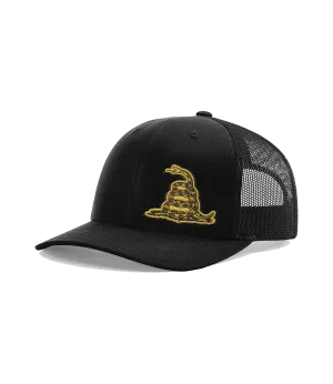 Don't Tread On Me Premium Leather Patch Hat