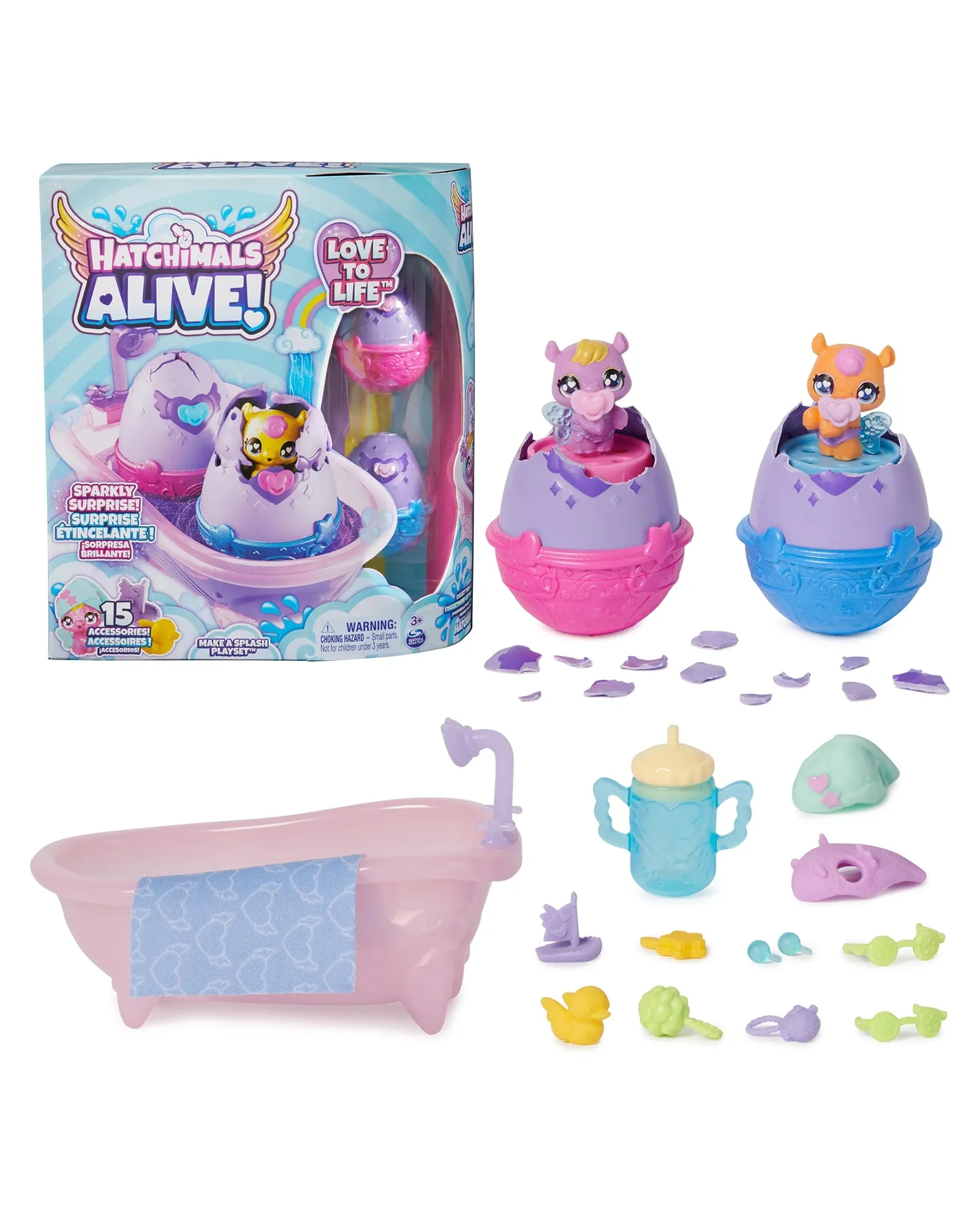 Hatchimals Alive Make a Splash Playset