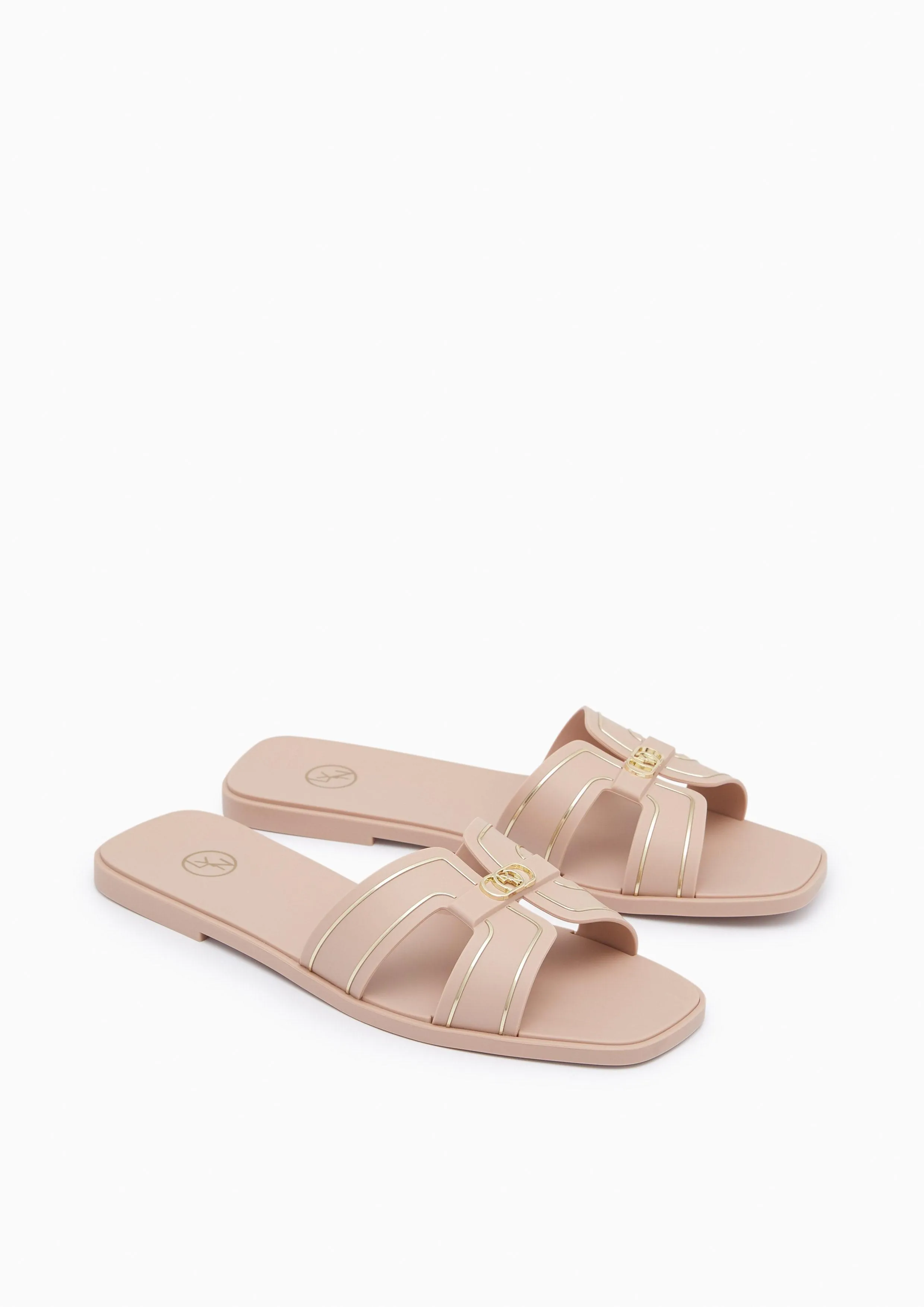 Hey Jelly Flat Sandals Light Brown