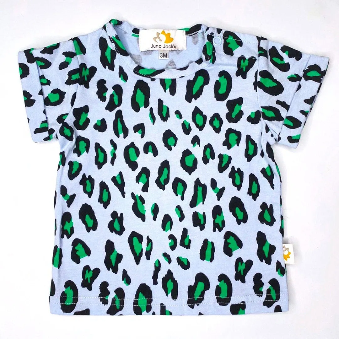 Leopard Print Baby/Child Twinning Tee