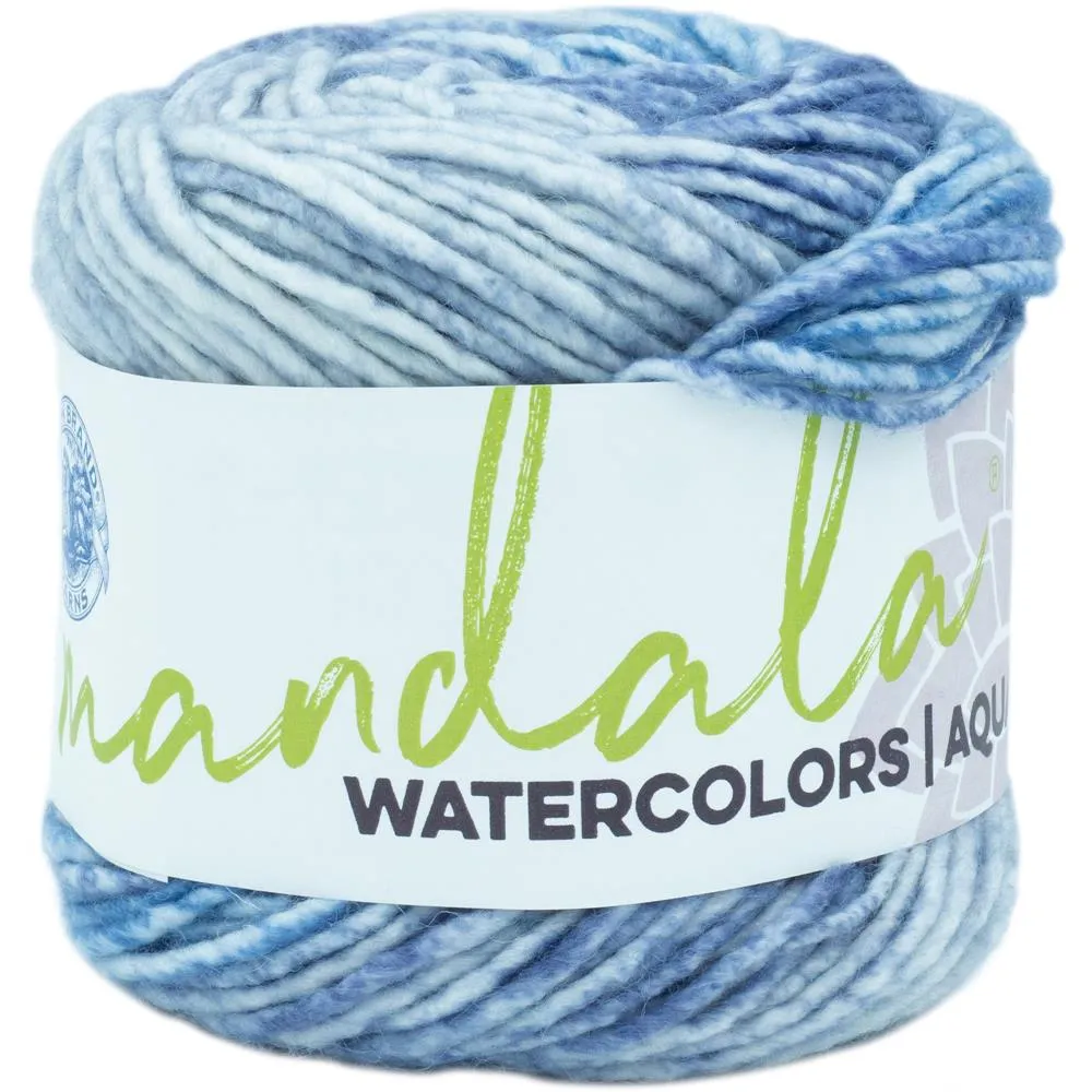 Lion Brand Mandala Watercolours Yarn - Skyway 100g