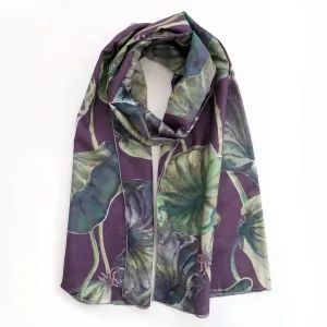 Lotus Leaf Scarf (large scale print) 2 colors available