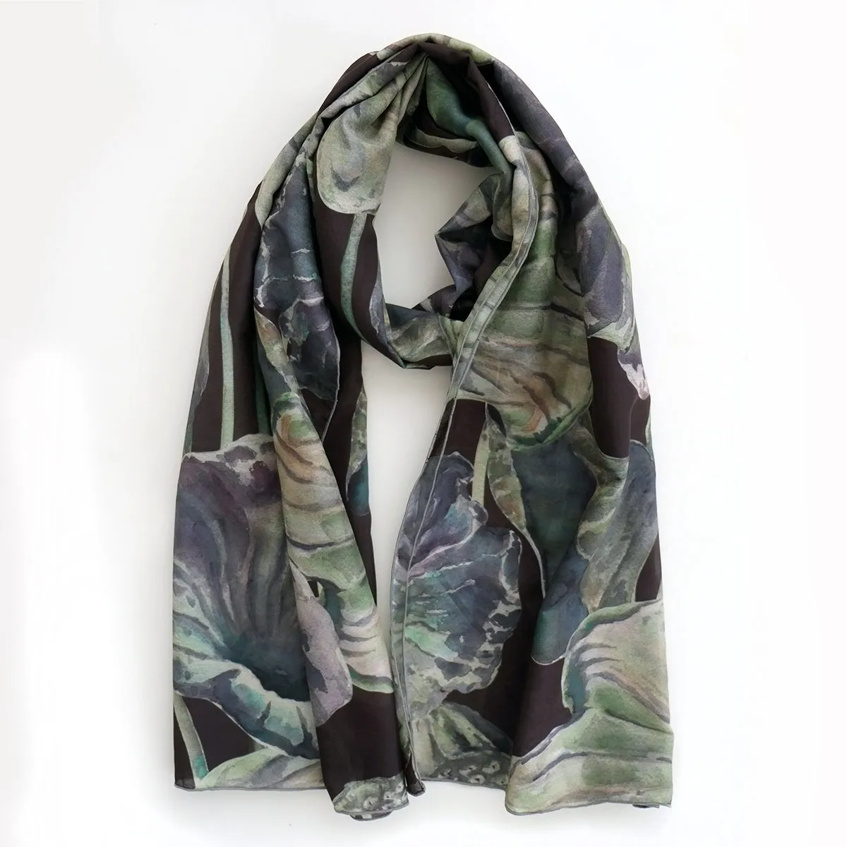 Lotus Leaf Scarf (large scale print) 2 colors available