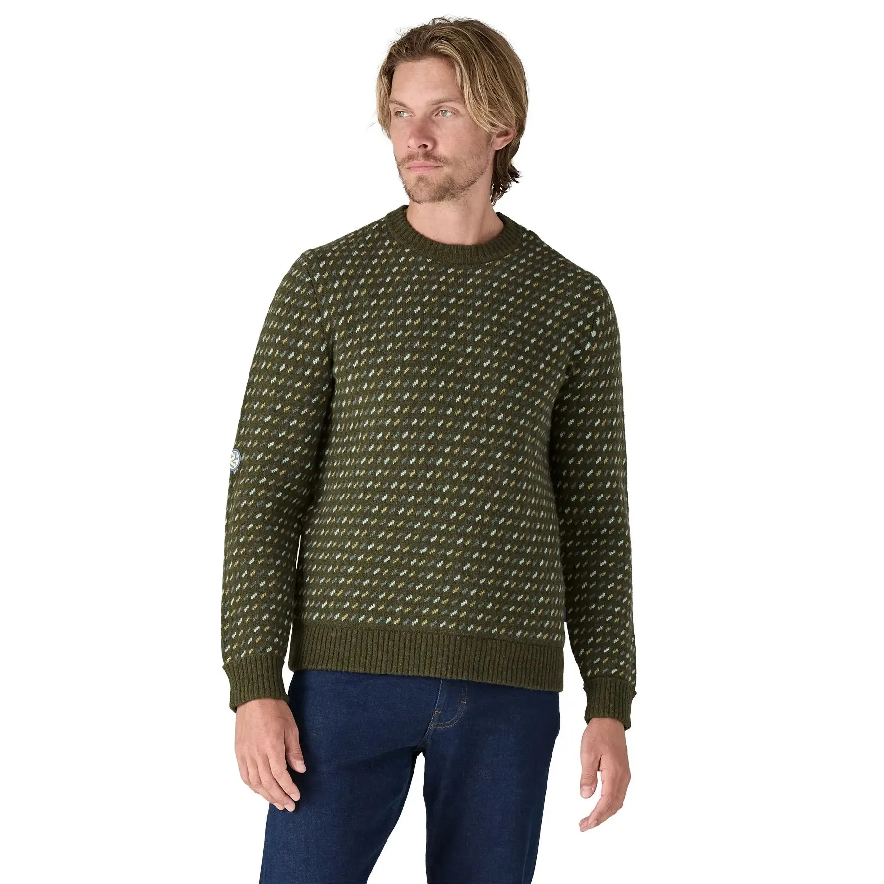 Men's Recycled Wool-Blend Sweater