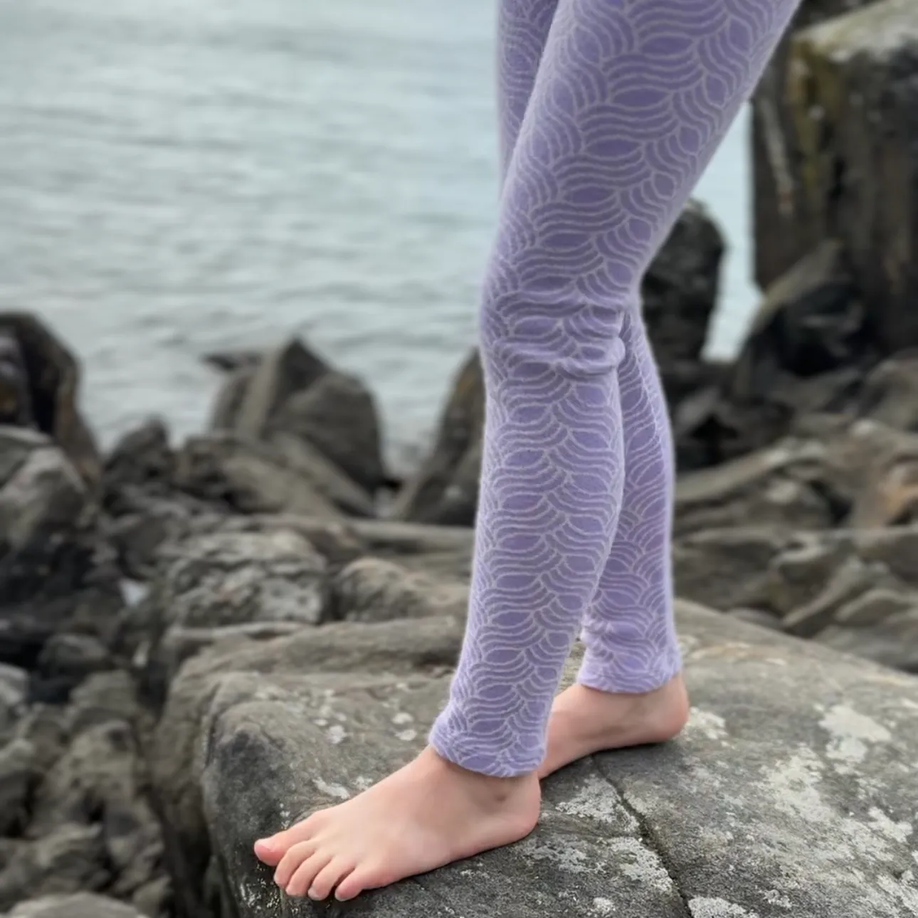 Merino Wool Leggings - Mid-Heavy Weight - Hemmed