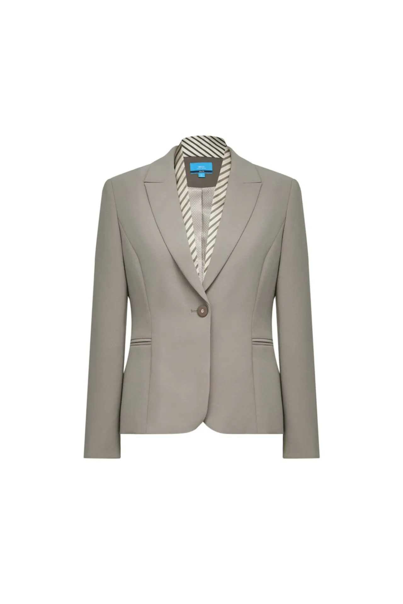 Multi-Way Stretch Suit Blazer With Scarf