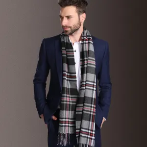 New Europe Fashion Shawl Scarves Men Winter Warm Tartan