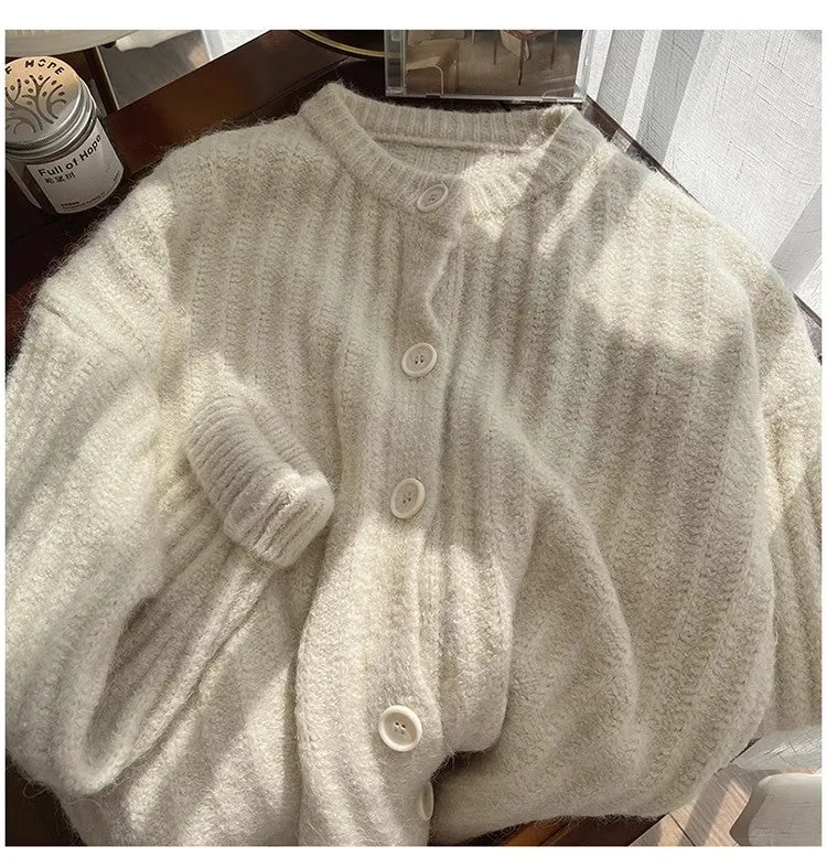 Soft sweater jacket for women cardigan top     S4873