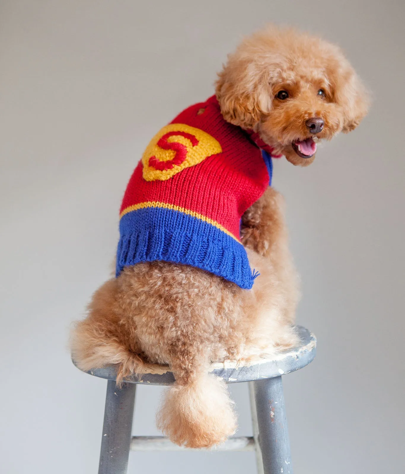 SuperDog! Hand Knit Sweater << CLEARANCE >>