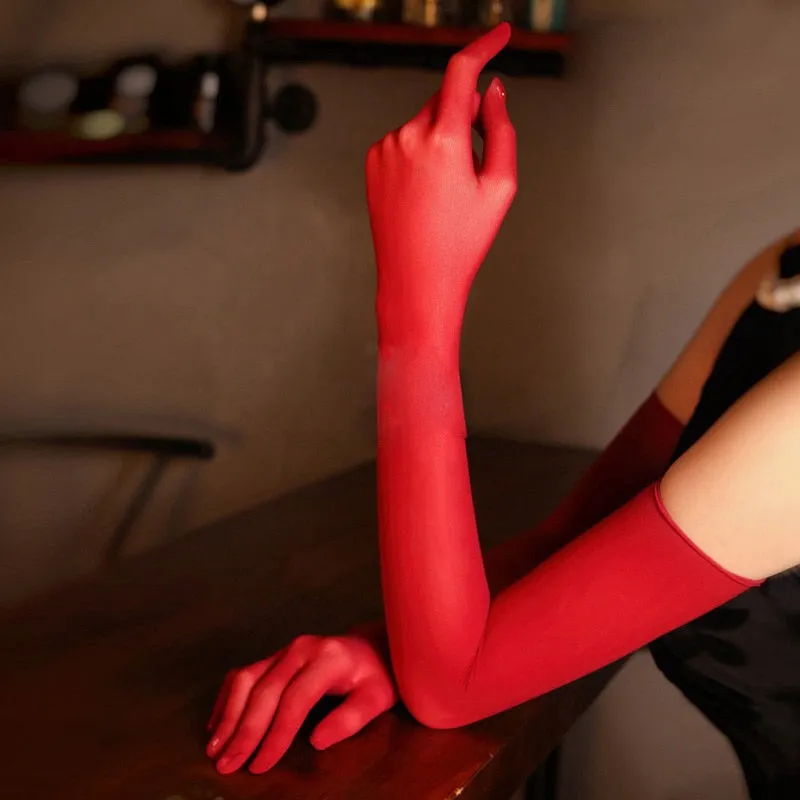 TEEK - Ultra-Thin Long Sheer Gloves