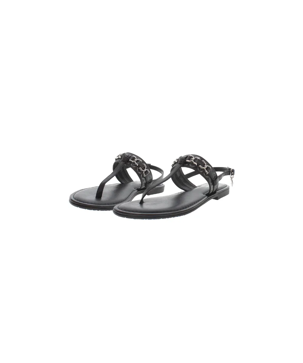 US POLO WOMENS LEATHER SANDAL