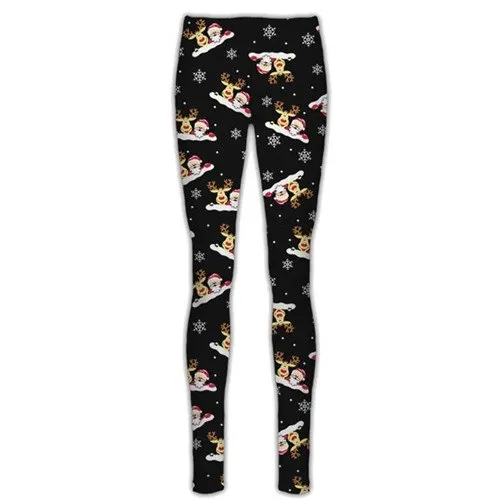 Women Warm Leggings Kawaii