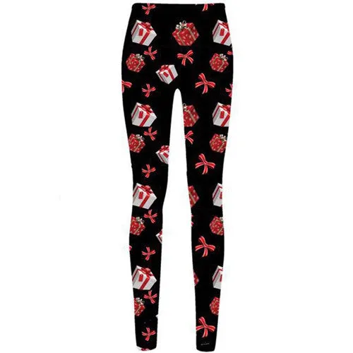 Women Warm Leggings Kawaii