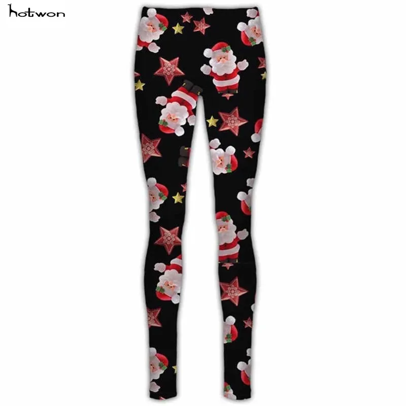 Women Warm Leggings Kawaii