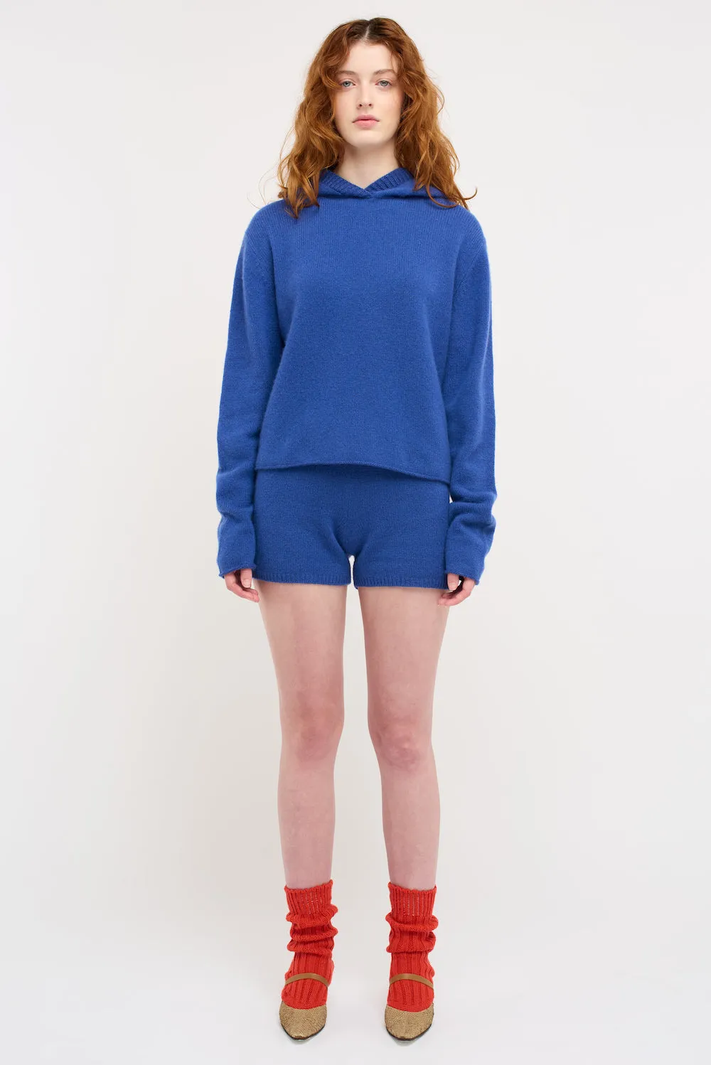 Women's Raw Hem Hoodie