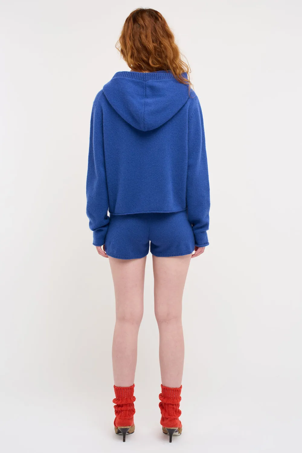 Women's Raw Hem Hoodie